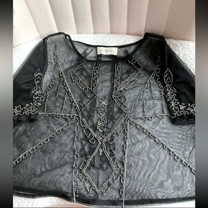 Vintage Abercrombie & Fitch transparent top